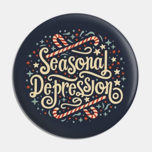 Seasonal Depression Pin