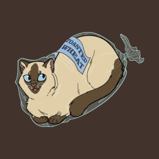 Catloaf: Toasted Wheat (Seal point Siamese) T-Shirt