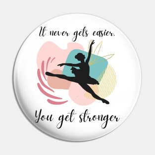 Ballet dancer gift Pin