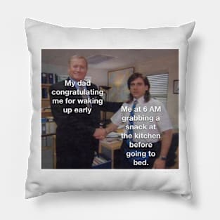 the office meme Pillow