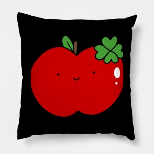 Lucky Red Apple Pillow