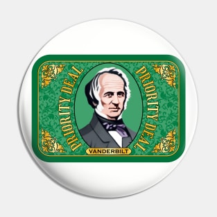 Cornelius Vanderbilt - Robber Baron (18XX Style)! Pin