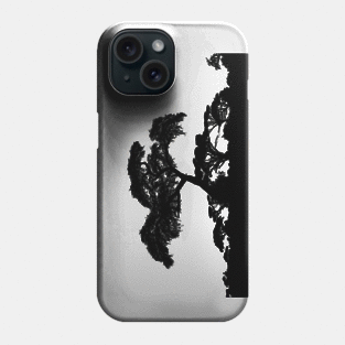 African Savannah Silhouette Phone Case