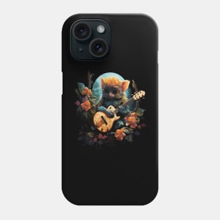 Tarsier Playing Guitar Phone Case