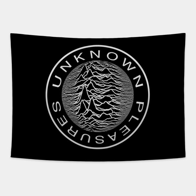 Unknown Freakin' Pleasures - Round // Fanmade Tapestry by KokaLoca