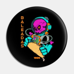 Alien Baleada Pin