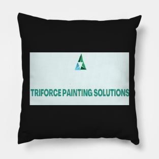 Triforce Painting Solutions Greeting card Pillow