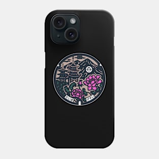 Taima-dera Manhole Cover Art Phone Case