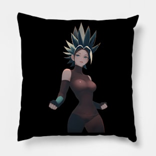 Dystopia Poster Caulifla Pillow