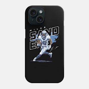 Miles Sanders Carolina Player Map Phone Case