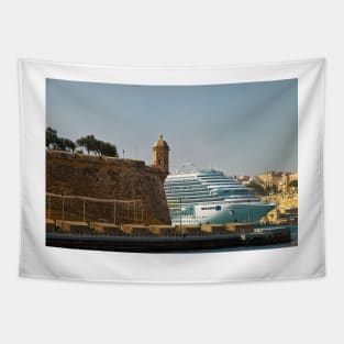 Grand Harbour Valletta Tapestry