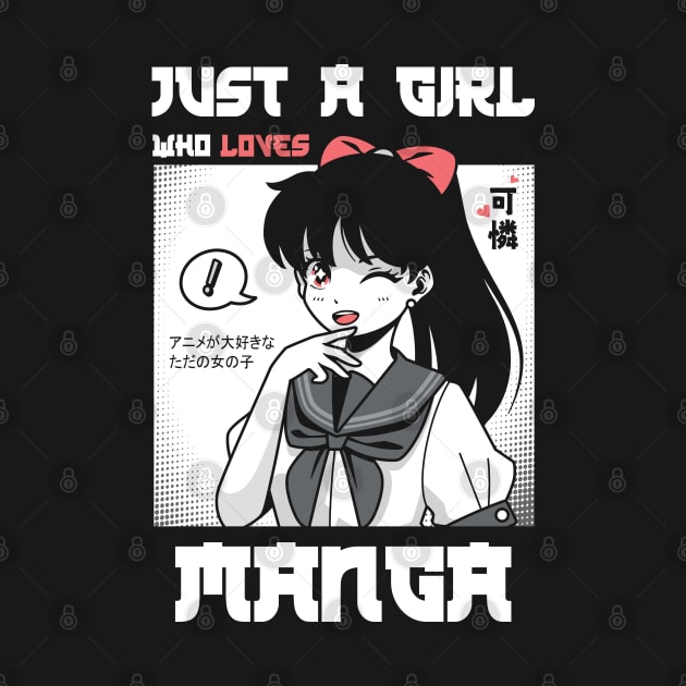 just a girl who love manga by ArtStopCreative
