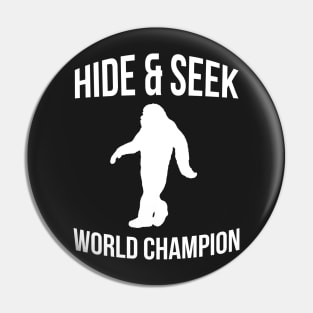 Big Foot Hide And Seek World Champ Pin