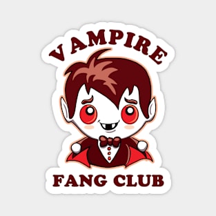 Vampire Fang Club Magnet