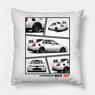 Impreza WRX STI Hawkeye Grey, JDM Car Pillow