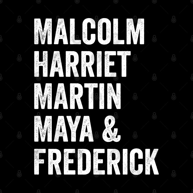 Malcolm Harriet Martin Maya & Frederick by teecrafts