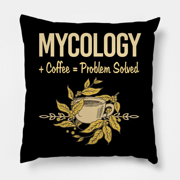 Mycology Mycologist Mushrooms Pillow by relativeshrimp