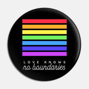 No boundaries Pin