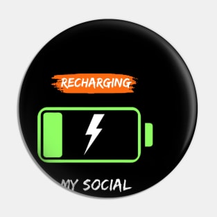 MY SOCIAL BATTERY Pin