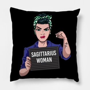 Sagittarius Woman Pillow