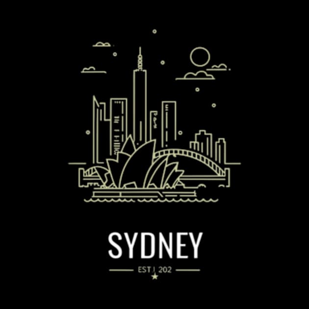 Sydney syd by TshirtMA