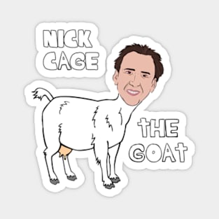 Nicolas Cage the GOAT Magnet