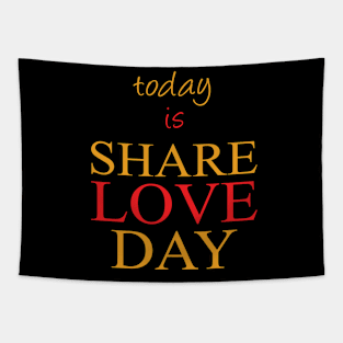 Share Love - Valentines Day Tapestry