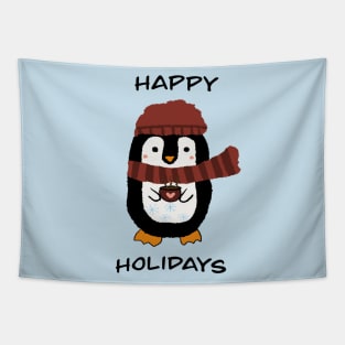 Happy Holidays, Penguin. Tapestry