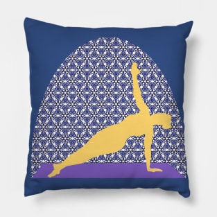 Yoga woman Pillow