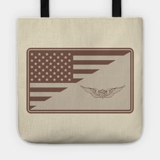 Army Aviation Wings Patch (desert subdued) Tote