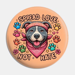 Cute Pitbull Mom Pin