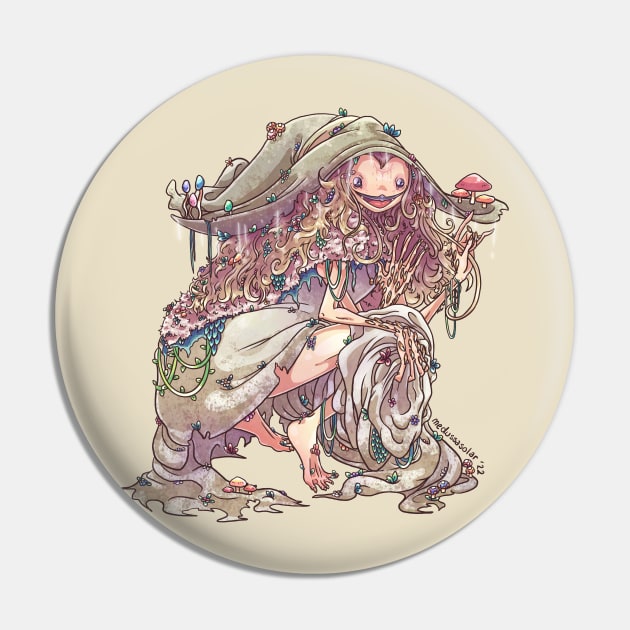 Pastel Bruja Pin by MedussaSolar