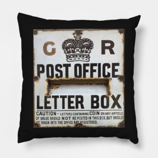 Penshurst GR Post Box sign Pillow