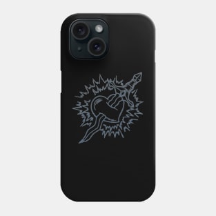 Heart and Dagger Phone Case