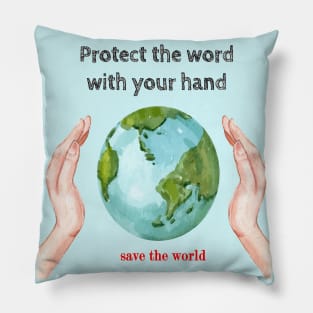 Preserving the environment Pillow