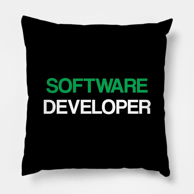 Software developer Pillow by dmerchworld