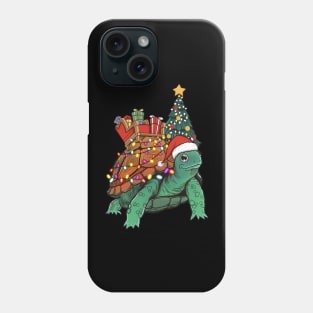 Christmas Turtle Phone Case