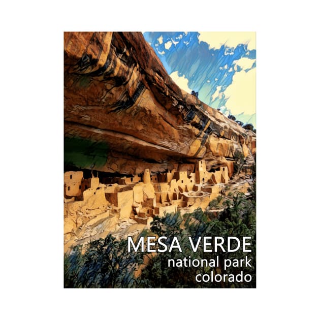 Mesa Verde National Park by Naves