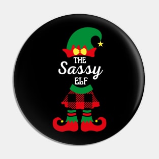 THE SASSY ELF Pin