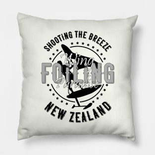 Wing Foiling Paradise New Zealand Pillow