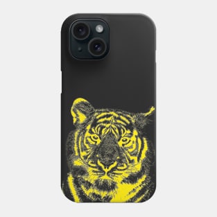 tiger head Phone Case