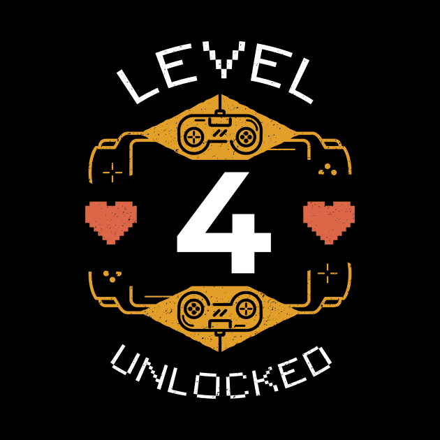 Retro Gaming Level 4 Unlocked by SLAG_Creative