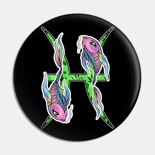 Pisces Pin by Biomek