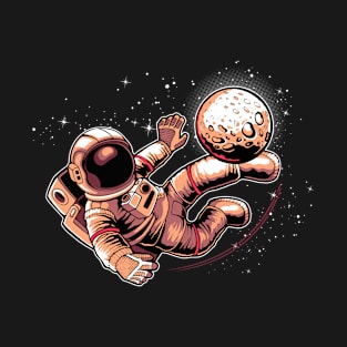 Astronaut In Moon T-Shirt