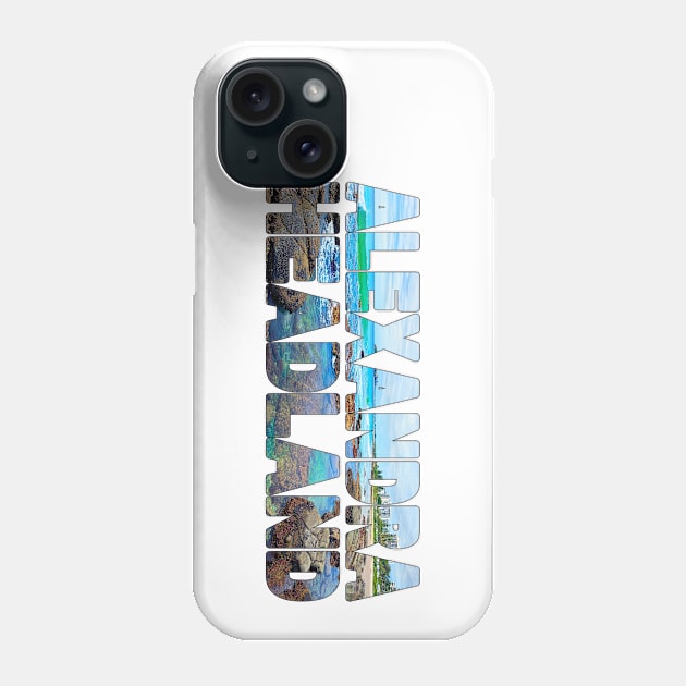 ALEXANDRA HEADLAND - Sunshine Coast Rock Pools Phone Case by TouristMerch