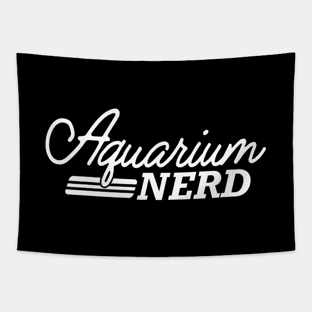 Aquarium Nerd Tapestry by KC Happy Shop