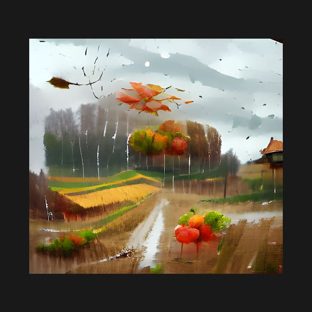 Rainy Autumn Day by Mihadom