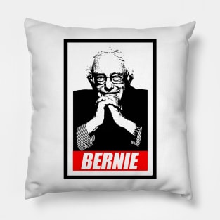 Bernie Sanders OBEY Parody Pillow