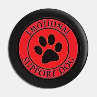 Emotional Support Dog Pin