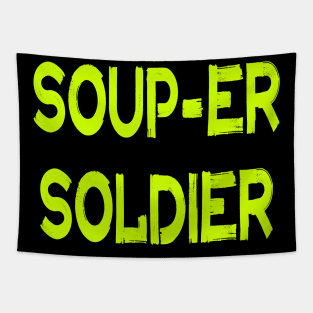 Antifa Soup Soldier Tapestry